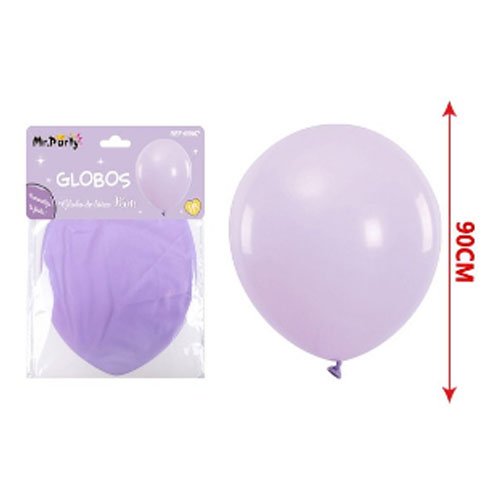 GLOBO LATEX MORADO por mayor Cotillon por mayor
