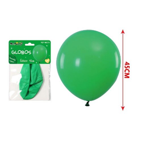 Globo latex verde mate