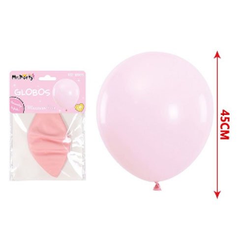 GLOBO MACARON ROSA por mayor Cotillon por mayor