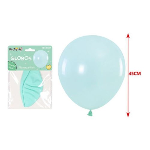 GLOBO MACARON VERDE por mayor Cotillon por mayor