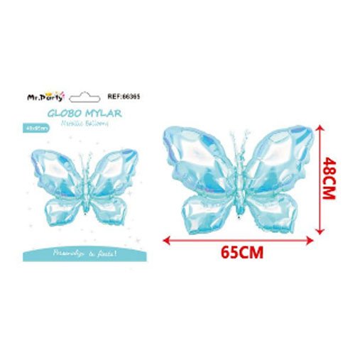 Globo mylar mariposa - 65 X 48 CM - Compras Aqui