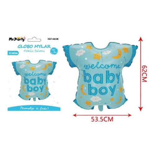 GLOBO MYLAR BABY SHOWER por mayor Cotillon por mayor