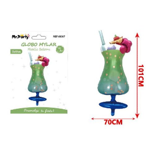 GLOBO MYLAR BEBIDA FRIA por mayor - Cotillon por mayor