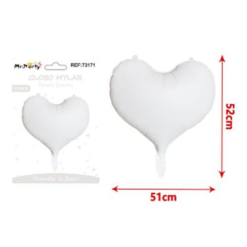 Globo mylar corazon