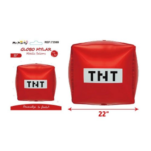 Globo mylar cuadrado 4d - 22 PULGADAS - Compras Aqui