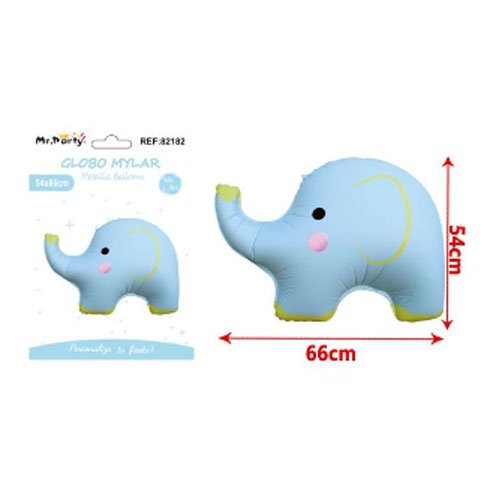 GLOBO MYLAR ELEFANTE DE PIE por mayor - Cotillon por mayor