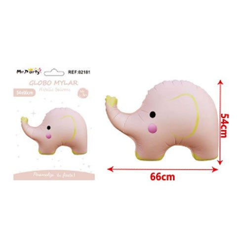 GLOBO MYLAR ELEFANTE DE PIE por mayor - Cotillon por mayor