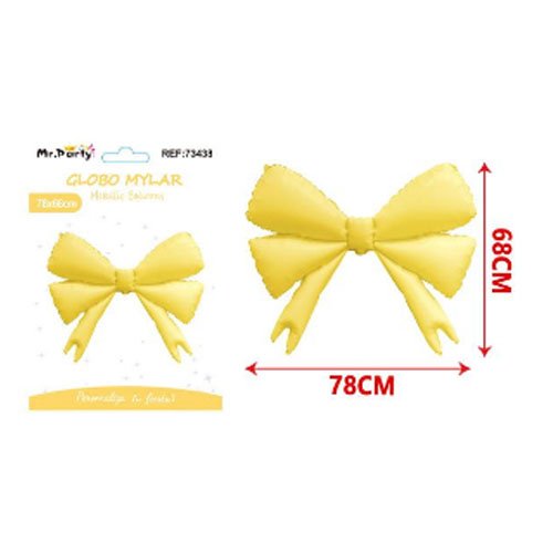 GLOBO MYLAR LAZO por mayor - Cotillon por mayor