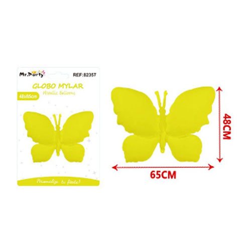 GLOBO MYLAR MARIPOSA por mayor - Cotillon por mayor