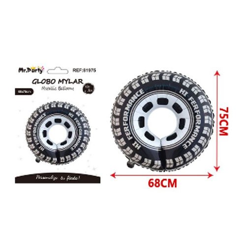 GLOBO MYLAR NEUMATICO GRANDE por mayor Cotillon por mayor