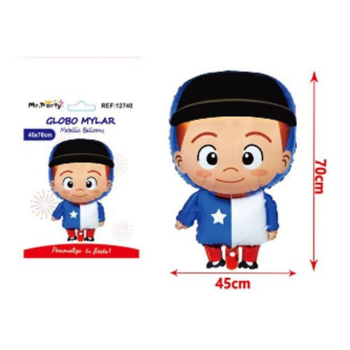 GLOBO MYLAR NIÑO por mayor - Fiestas-Patrias por mayor