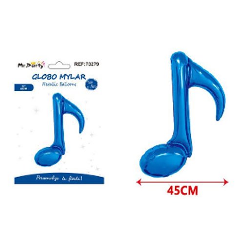 Globo mylar nota musical - 45 CM - Compras Aqui