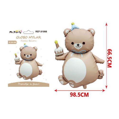 GLOBO MYLAR OSO MAGICO por mayor - Cotillon por mayor