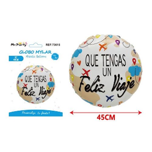 Globo mylar redondo