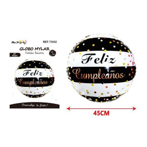 Globo mylar redondo