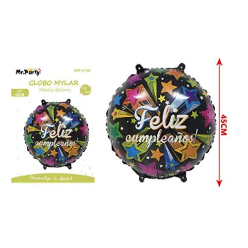 Globo mylar redondo