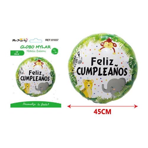 Globo mylar redondo