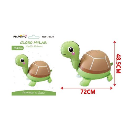 GLOBO MYLAR TORTUGA por mayor - Cotillon por mayor