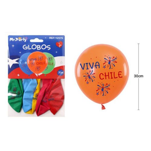 GLOBOS DIA NACIONAL por mayor - Fiestas-Patrias por mayor