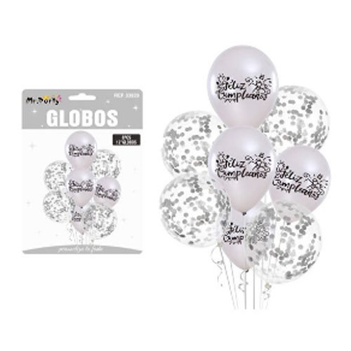 GLOBOS FELIZ CUMPLEAÑOS por mayor Cotillon por mayor