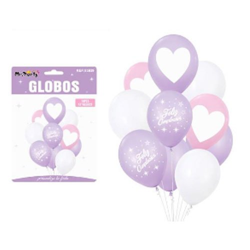 GLOBOS LATEX FELIZ CUMPLEAÑOS por mayor Cotillon por mayor