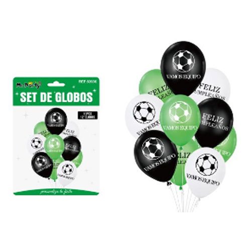 GLOBOS LATEX FUTBOL por mayor Cotillon por mayor