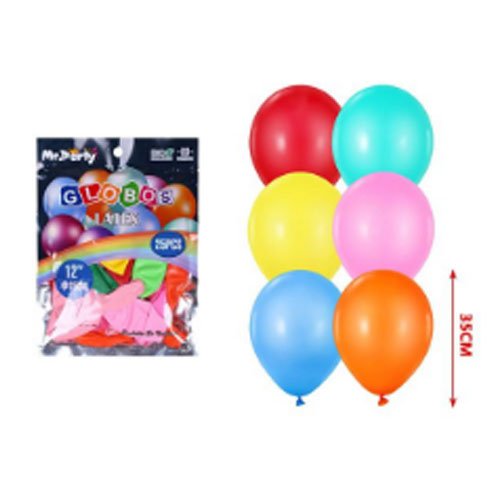 Globos latex mate mixtos