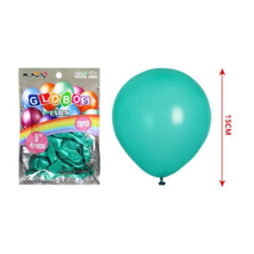 GLOBOS LATEX VERDE OSCURO PERLADO por mayor Cotillon por mayor