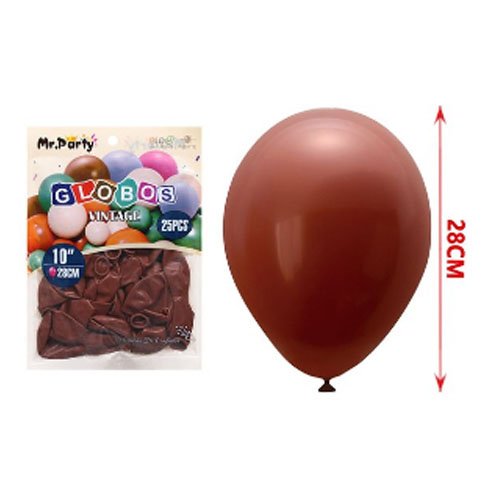 Globo vintage - 25 PZA-28 CM - Compras Aqui