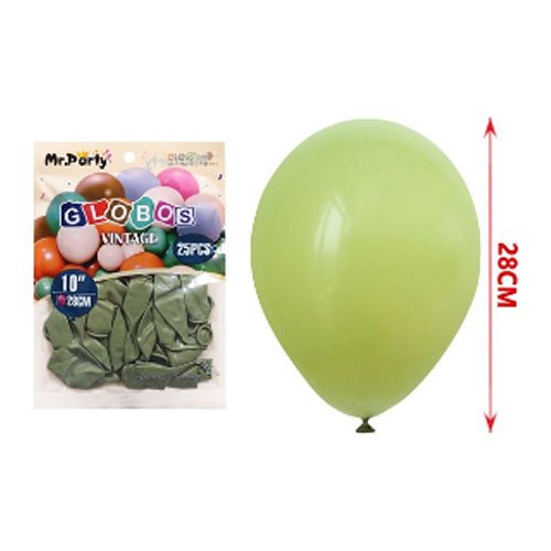 Globo vintage - 25 PZA-28 CM - Compras Aqui