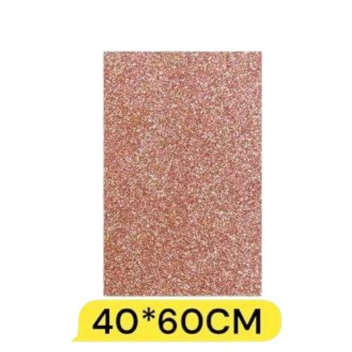 GOMA EVA ESCARCHADA DORADA por mayor - Útiles Escolares por mayor