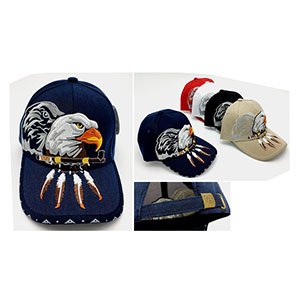 Gorra con aguila bordada por mayor Ropa por mayor