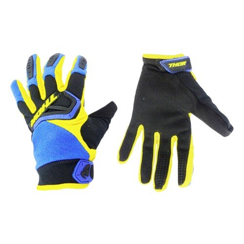 Guante para moto, tela tri-color spectrum 5 colores m-l-xl alta calidad. - TALLA M, L, XL - Compras Aqui
