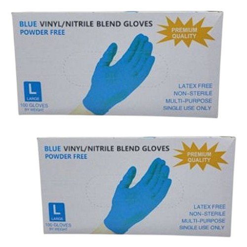 Guantes compuestos azul por mayor - Hogar por mayor