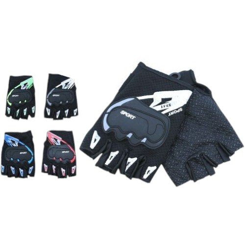 Guantes para Motociclista de Medio Dedo con Protección Acolchada por mayor - Hogar por mayor