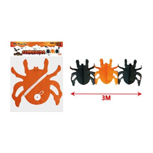 GUIRNALDA ARAÑA por mayor - Halloween por mayor