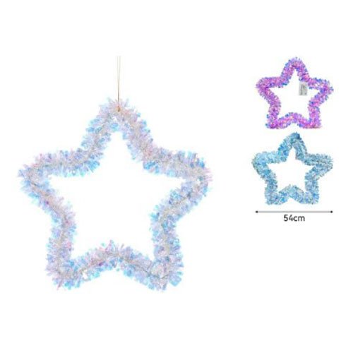 GUIRNALDA ESTRELLA COLORIDA por mayor - Navidad por mayor