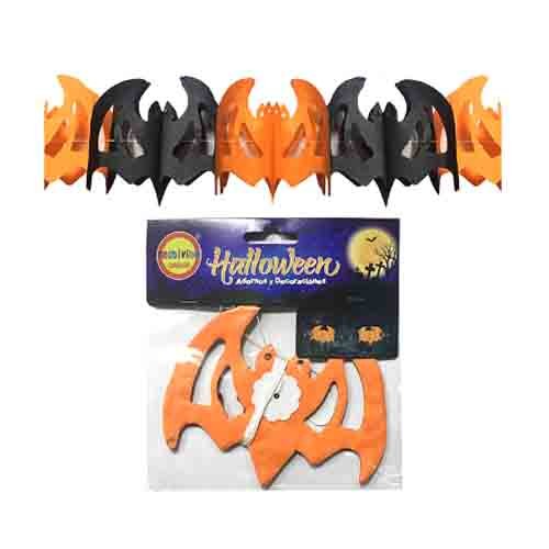 GUIRNALDA HALLOWEEN MURCIELAGOS  por mayor - Halloween por mayor