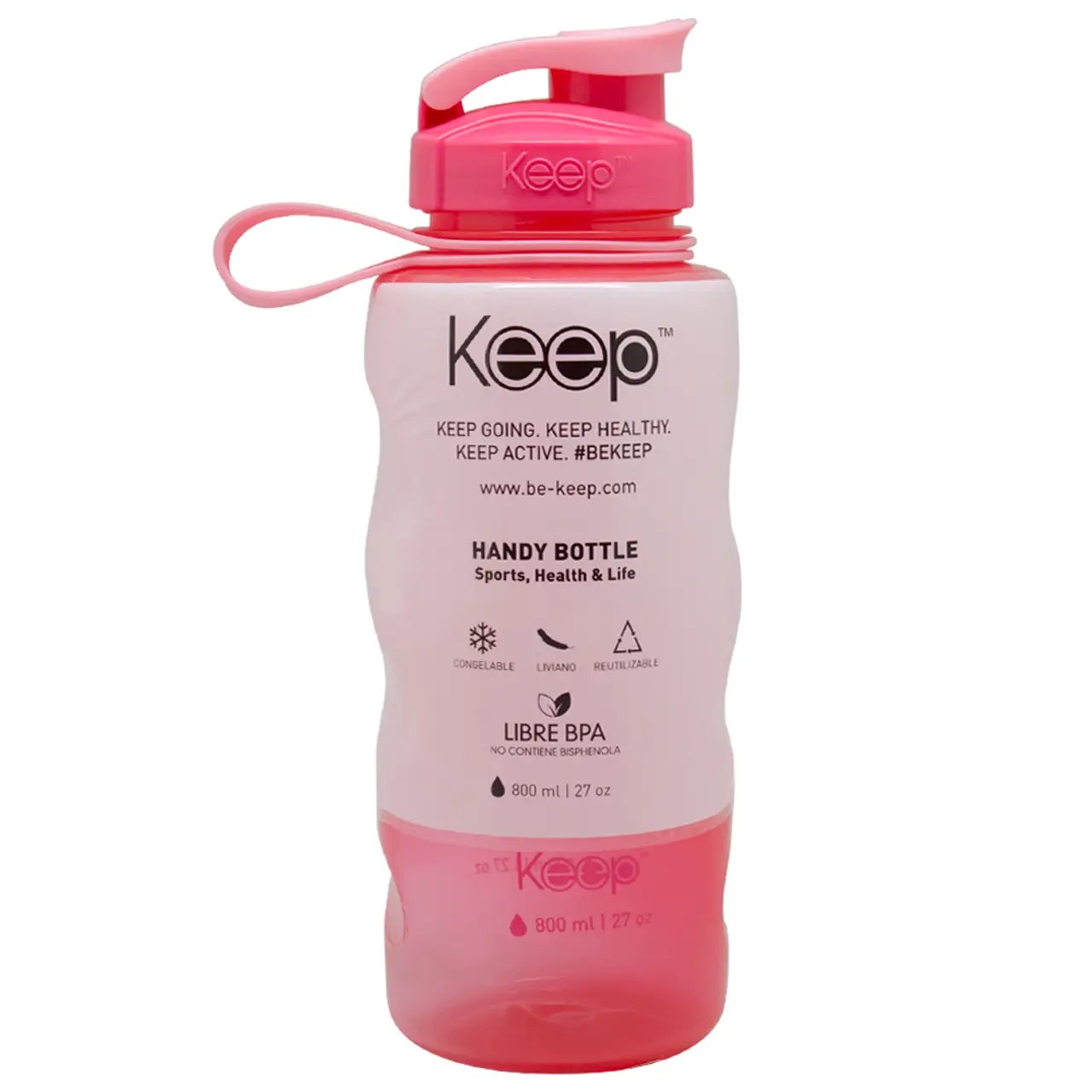 Botella colores 800 ml keep mayorista — imagen 3