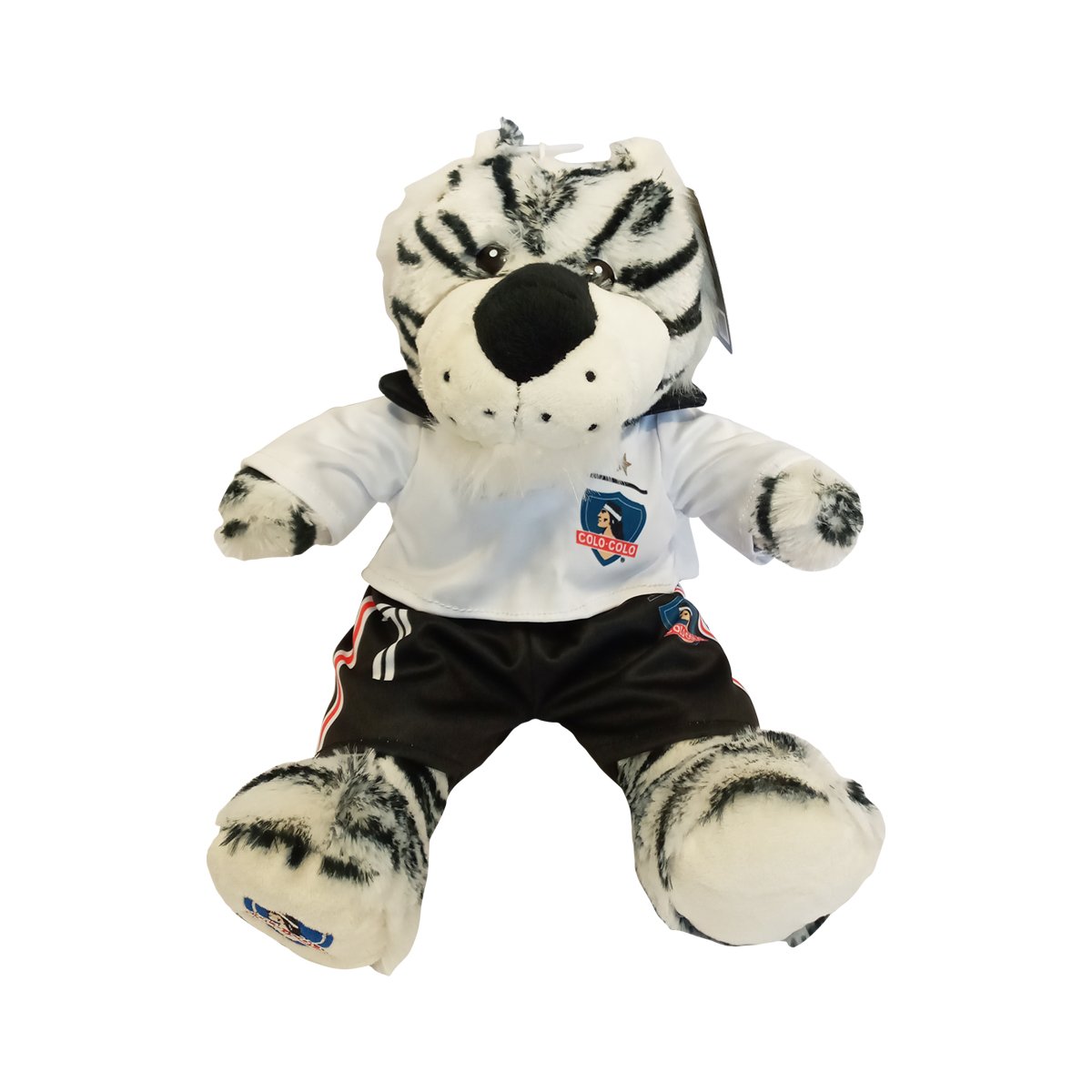 Peluche Tigre Colo Colo 26 cm 26 cm por mayor en Chile