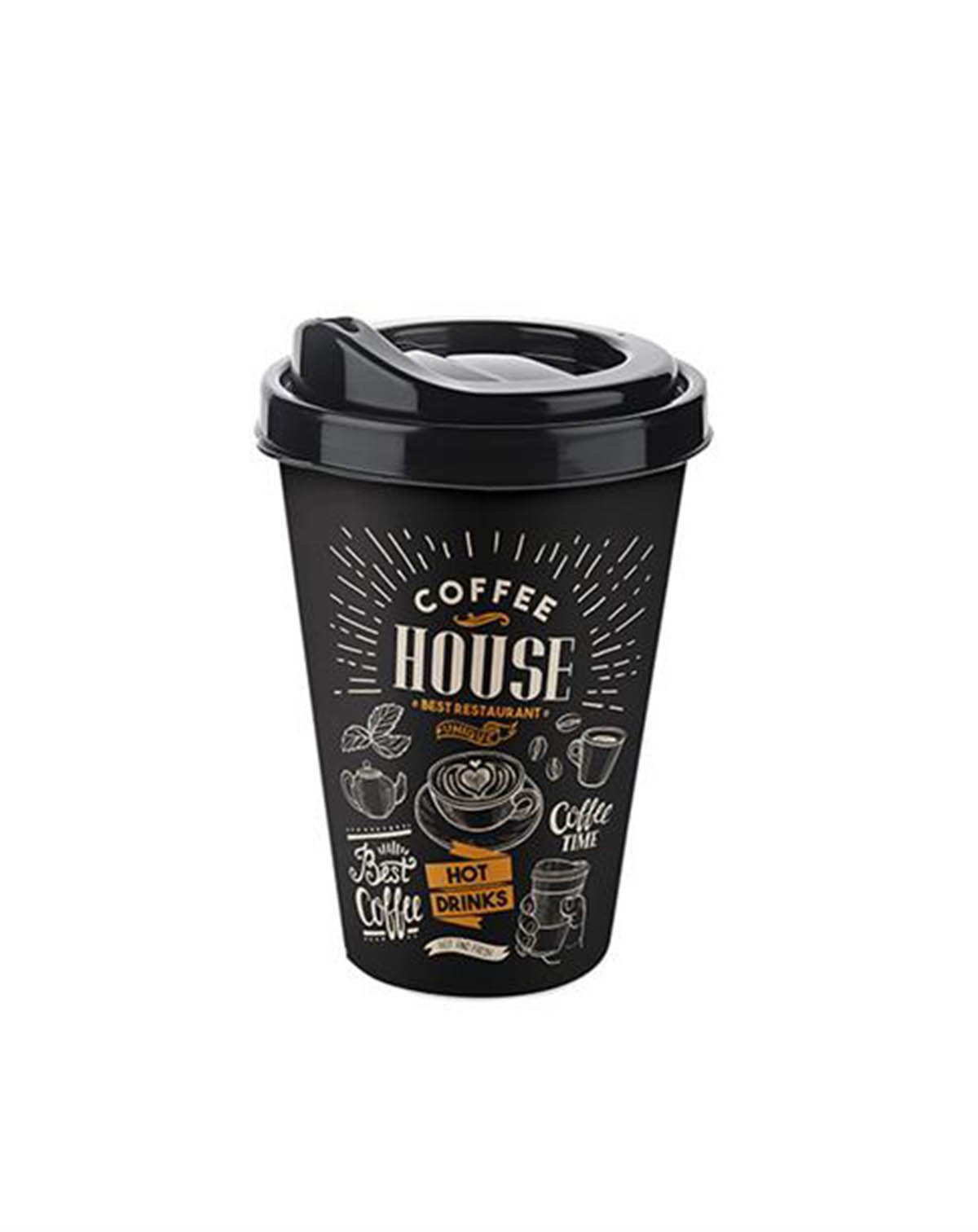 Vaso coffee cup 400 ml AP-9122 Titiz 400 ml por mayor en Chile