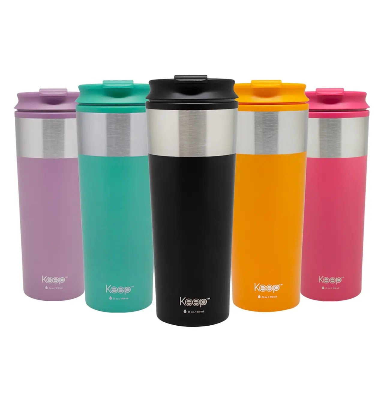 Mug metálico 450 ml keep mayorista — imagen 6