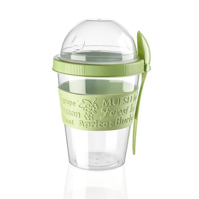 Envase de yogurt con cuchara ap-9199 titiz mayorista — imagen 2