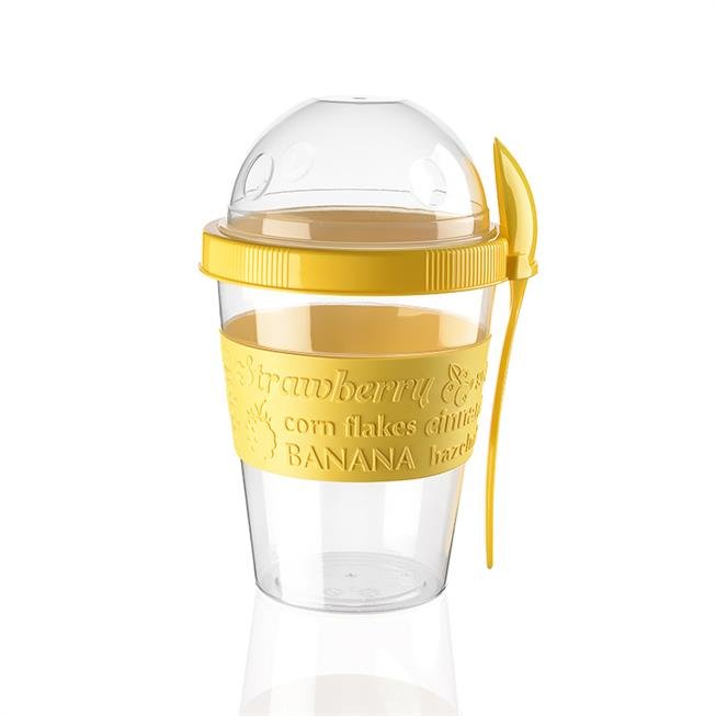 Envase de yogurt con cuchara ap-9199 titiz mayorista — imagen 4