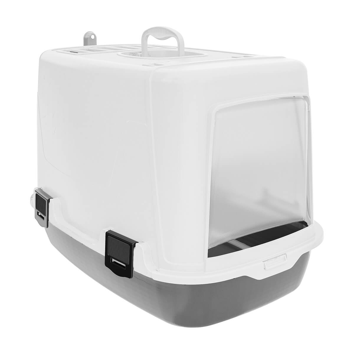 Caja de arena para gatos con colador pt-305 mayorista — imagen 6