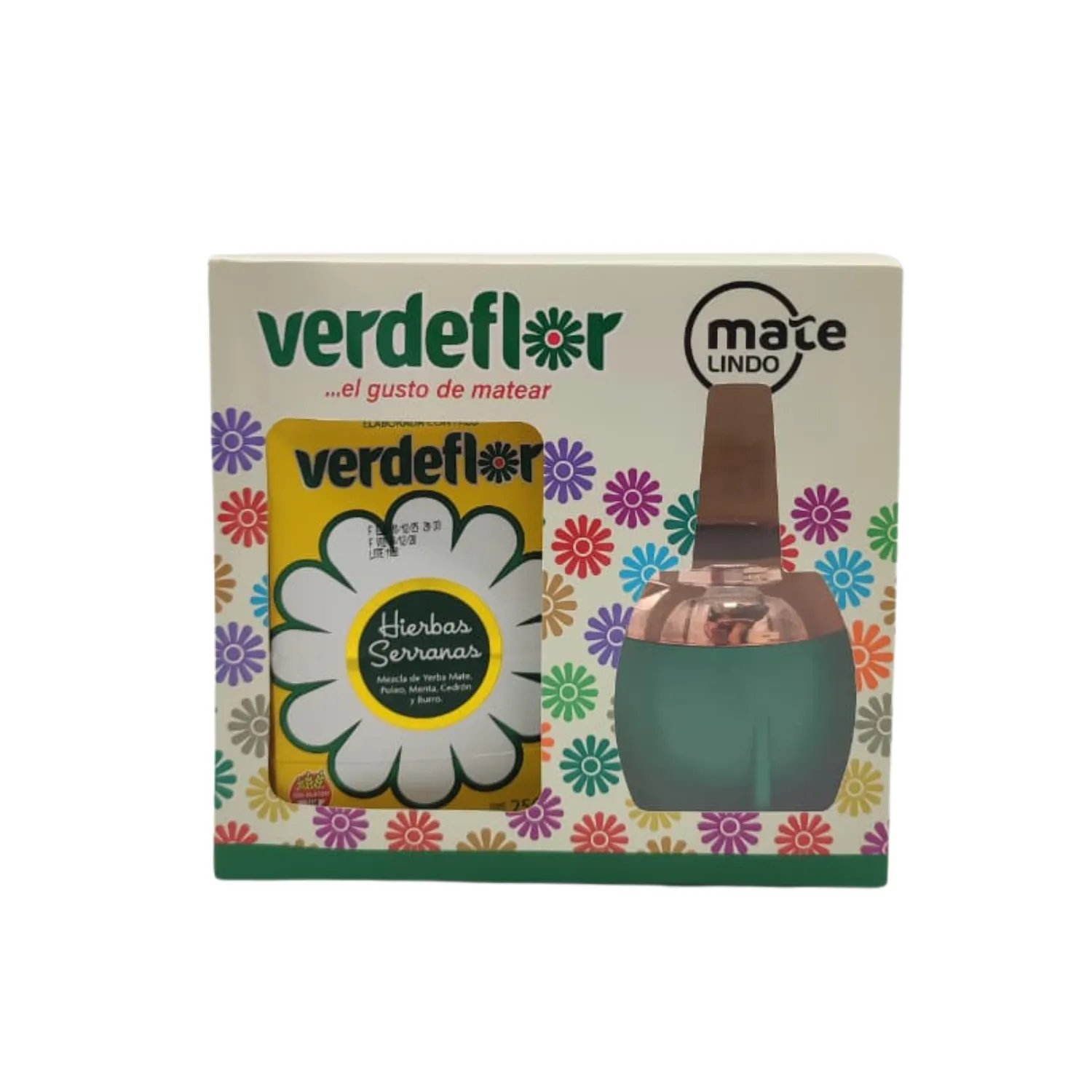 Pack mate lindo anýmate + yerba mate verdeflor 250 g mayorista — imagen 3