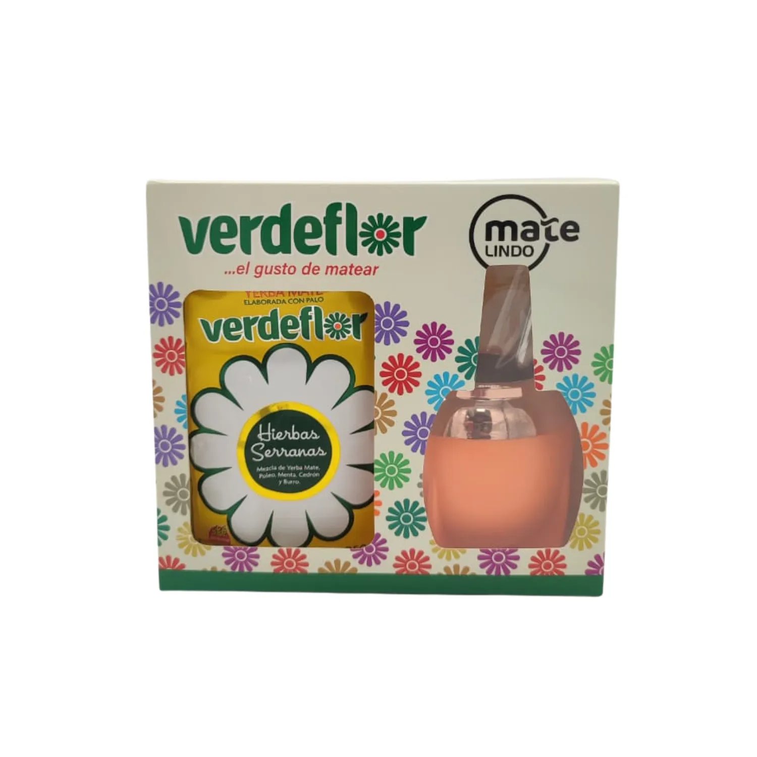 Pack mate lindo anýmate + yerba mate verdeflor 250 g mayorista — imagen 5