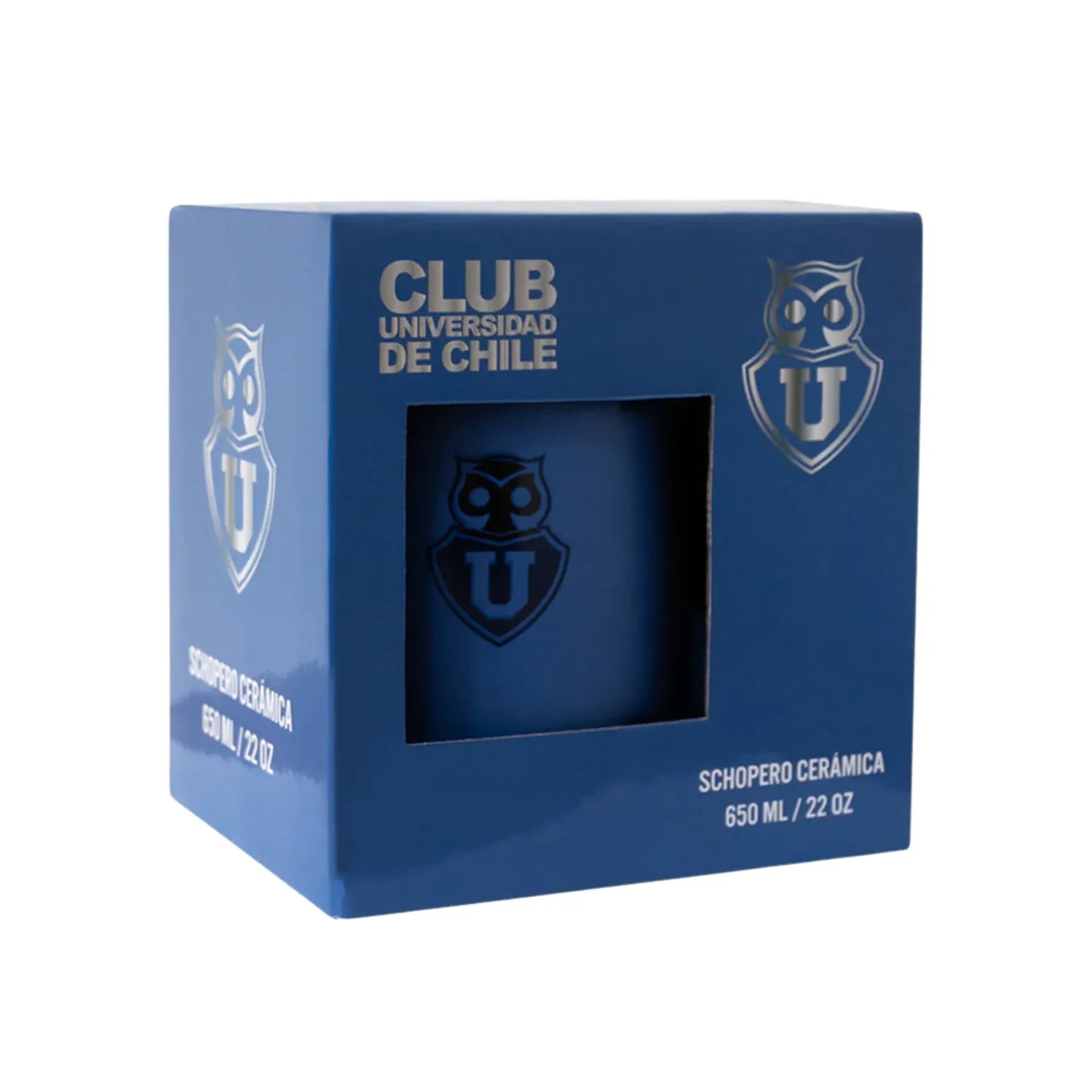 Schopero Cerámica 650 Ml U. De Chile Deportivo 650 ml por mayor en Chile