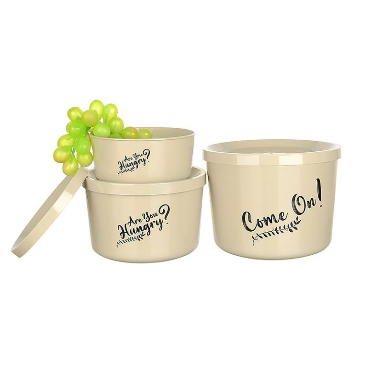 Caja de almacenamiento versalid 3 pcs (360-800-1400ml) ap-9508 titiz mayorista — imagen 7