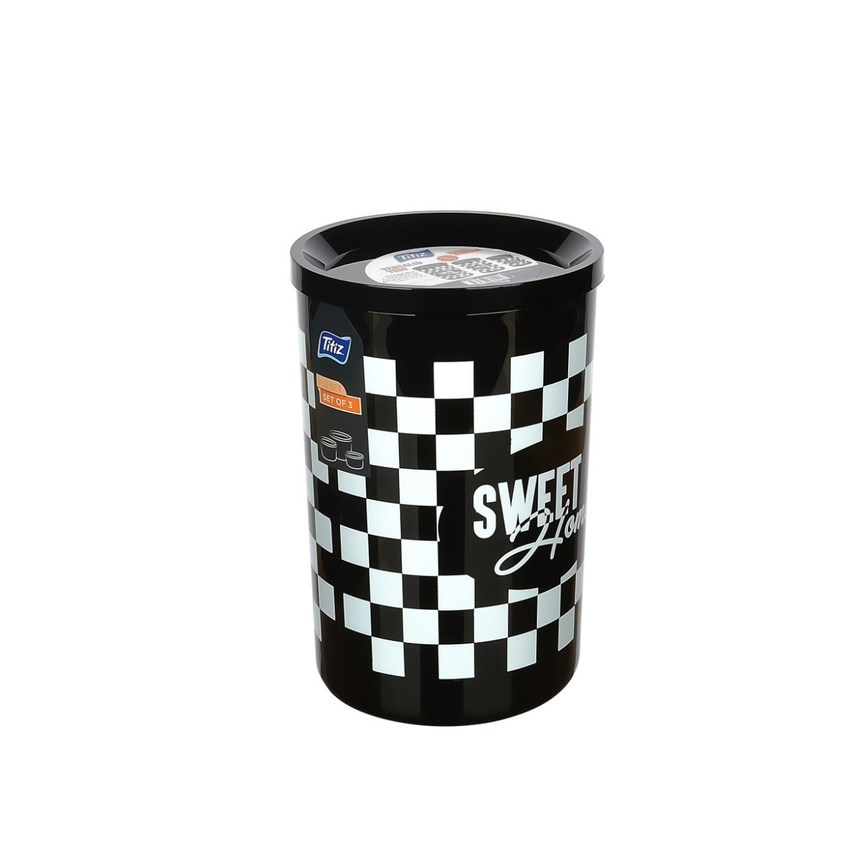 Caja de almacenamiento versalid 3 pcs ap-9509 titiz mayorista — imagen 2